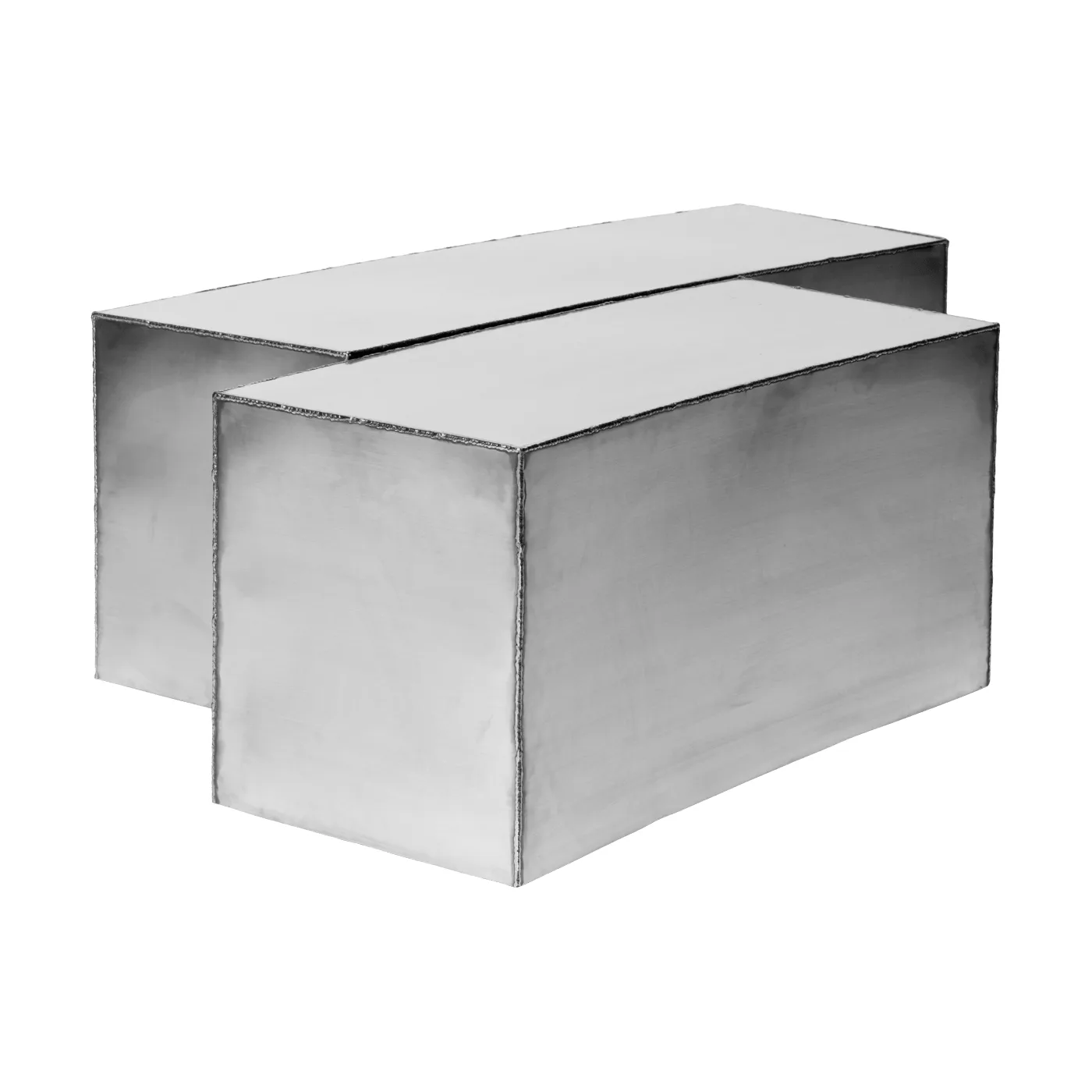 Ferra Couchtisch 2-teilig, Edelstahl Ferm Living