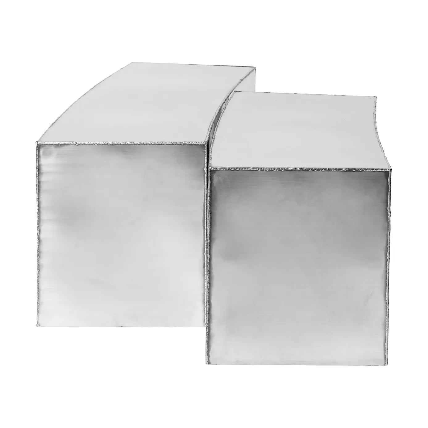 Ferra Couchtisch 2-teilig, Edelstahl Ferm Living