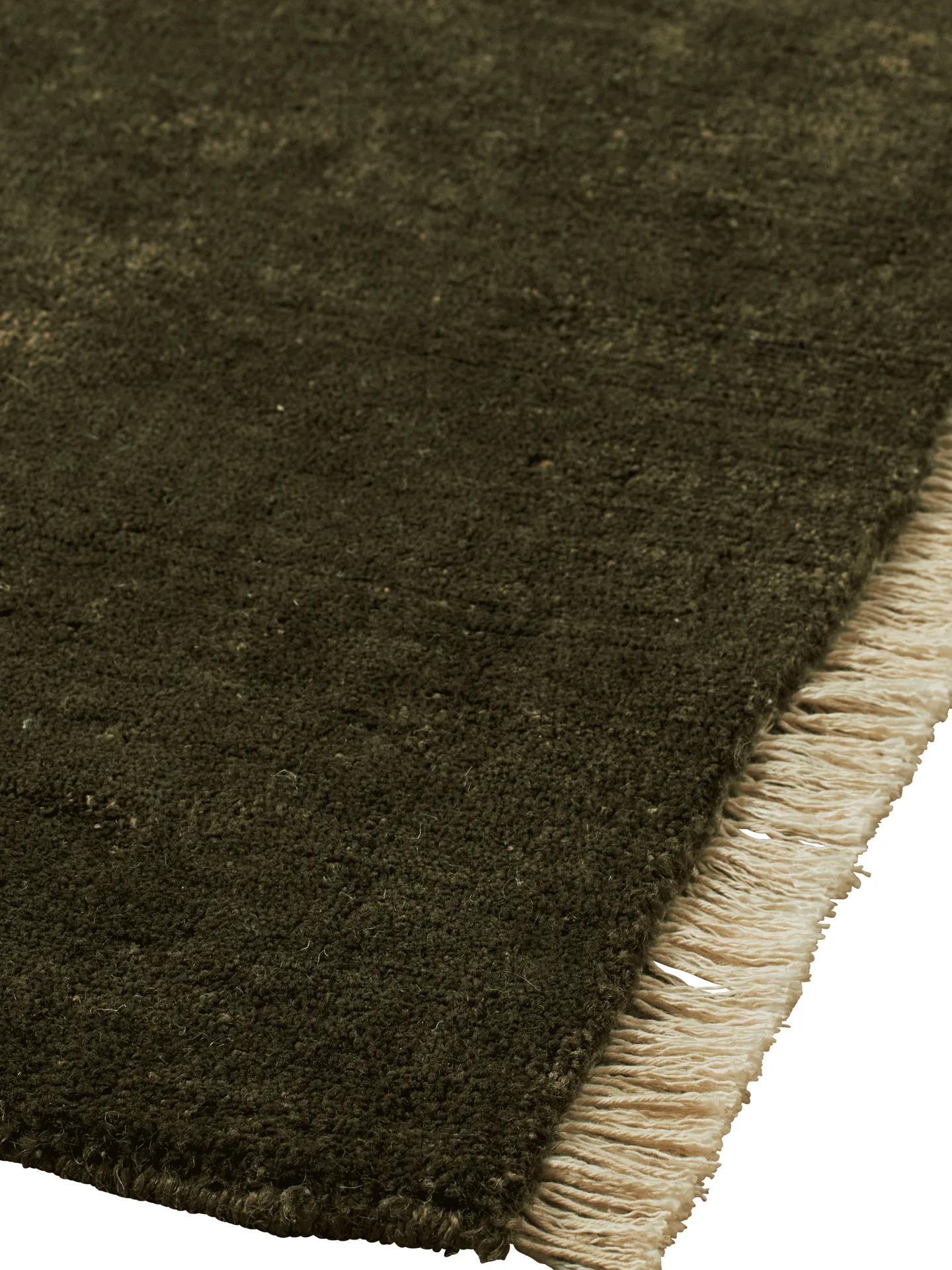 Firth Jute-Teppich, Dark olive, 140x200 cm Ferm Living