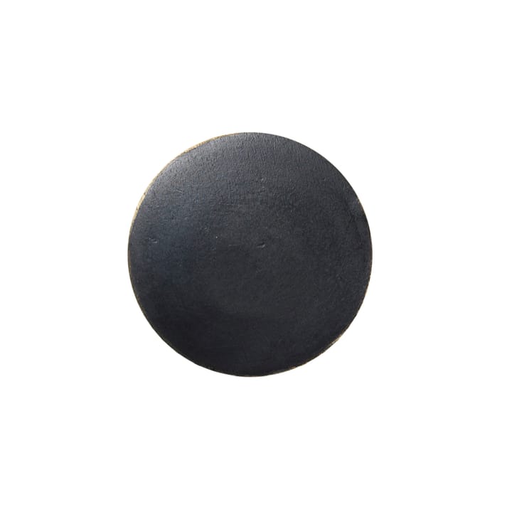Flat Circle Wandhaken schwarz-Messing, Ø4 cm Ferm Living
