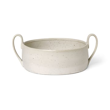 Flow Centrepiece Schale - Off-white speckle - Ferm Living
