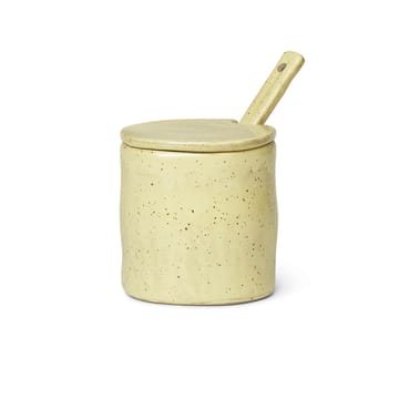 Flow Marmeladenbehälter mit Löffel - Goldgesprenkelt - Ferm Living