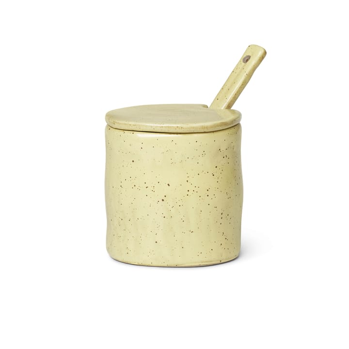 Flow Marmeladenbehälter mit Löffel, Goldgesprenkelt Ferm Living