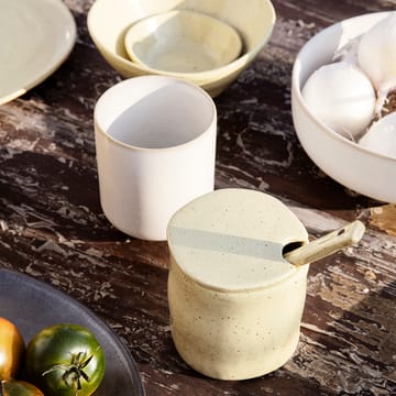 Flow Marmeladenbehälter mit Löffel - Goldgesprenkelt - Ferm Living