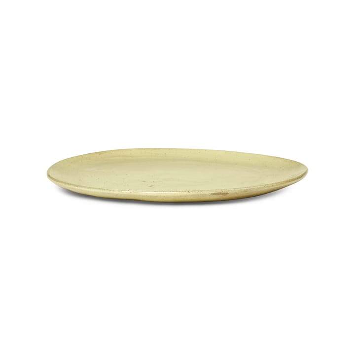 Flow Teller 22cm - Goldgesprenkelt - Ferm LIVING