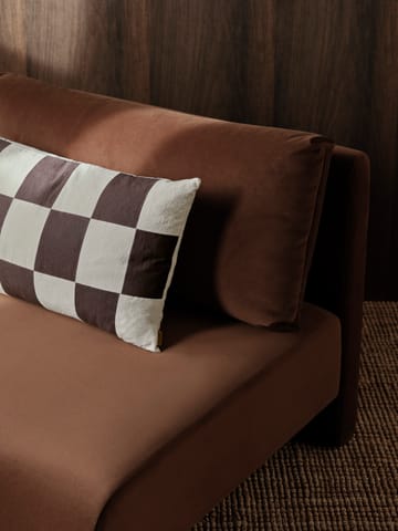 Fold patchwork Kissenbezug 40x60 cm - Coffee-undyed - ferm LIVING