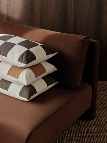 Fold patchwork Kissenbezug 40x60 cm - Sugar kelp-undyed - Ferm Living