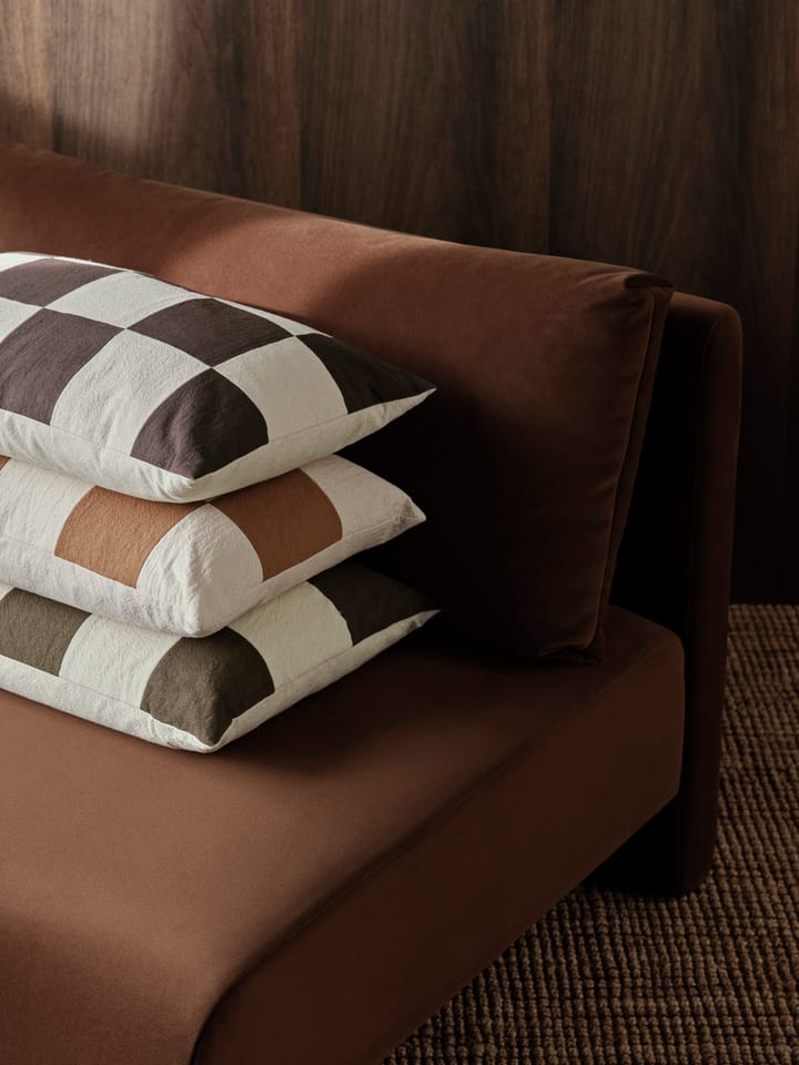 Fold patchwork Kissenbezug 40x60 cm, Sugar kelp-undyed Ferm Living