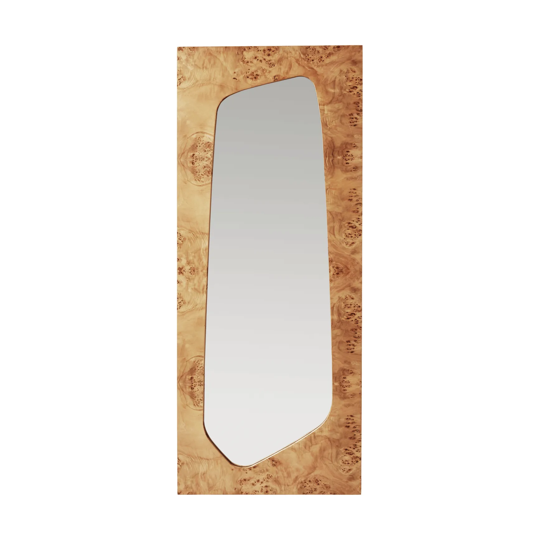 Folia Spiegel, Natural burl, 135 cm Ferm Living