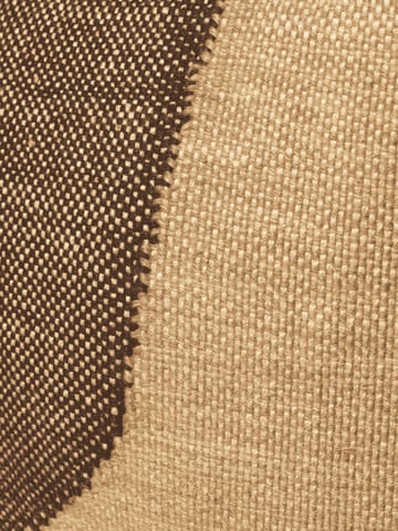 Forene square Pouf 60x60x40 cm - Tan-Chocolate - Ferm Living