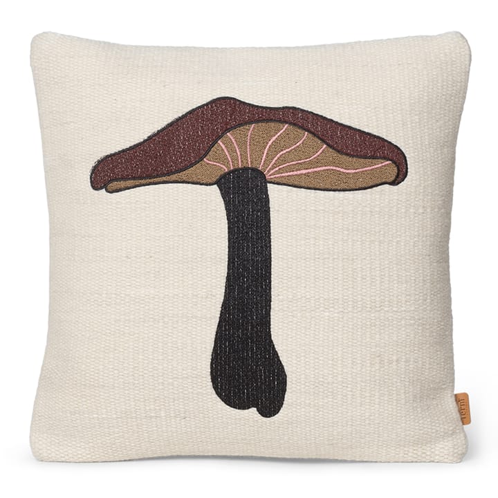 Forest besticktes Kissen 40 x 40cm, Lactarius Ferm Living