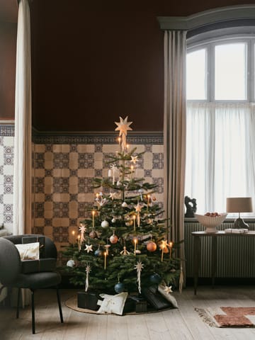 Forest Kerzenhalter für Weihnachtsbaum 4er Pack - Brass - ferm LIVING