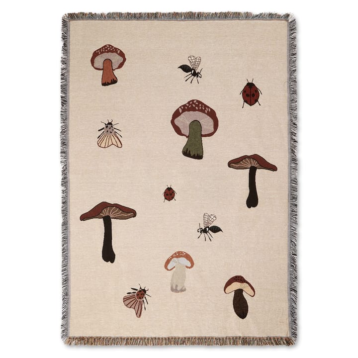 Forest tapestry Decke 120 x 170cm - Sand - ferm LIVING