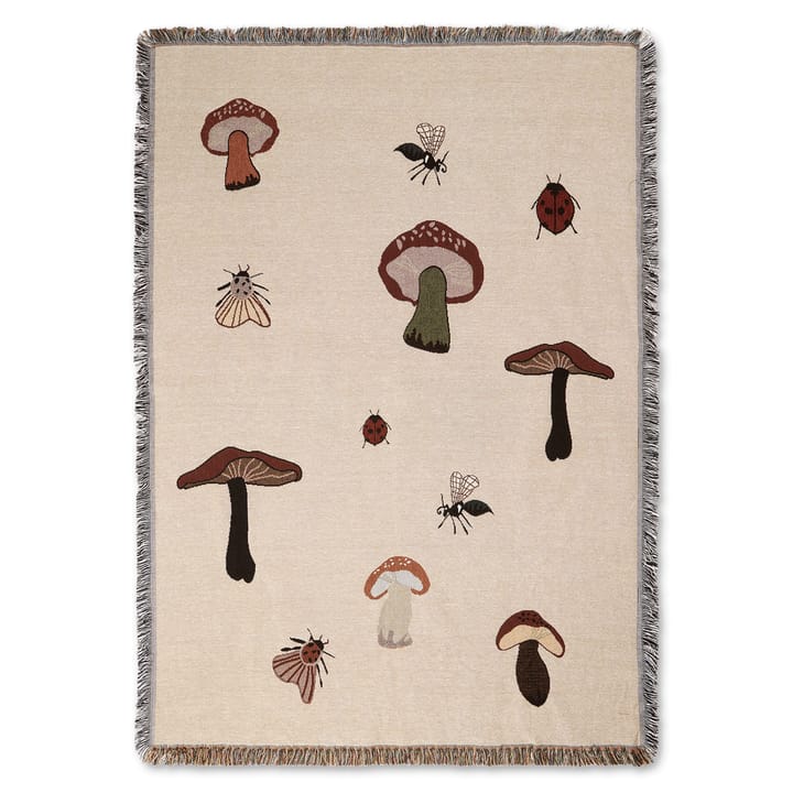Forest tapestry Decke 120 x 170cm - Sand - Ferm LIVING