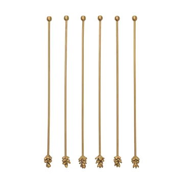 Forest Trinkspieße 6er-Pack - Messing - Ferm Living