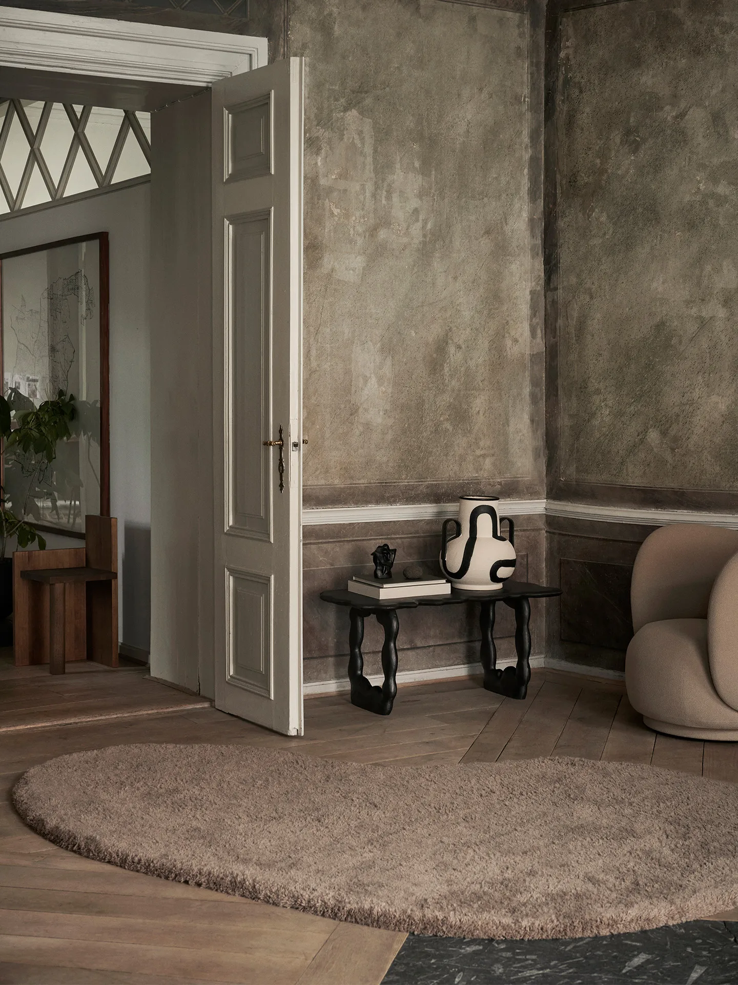 Forma Wollteppich 175 x 250cm, Ash Brown Ferm Living