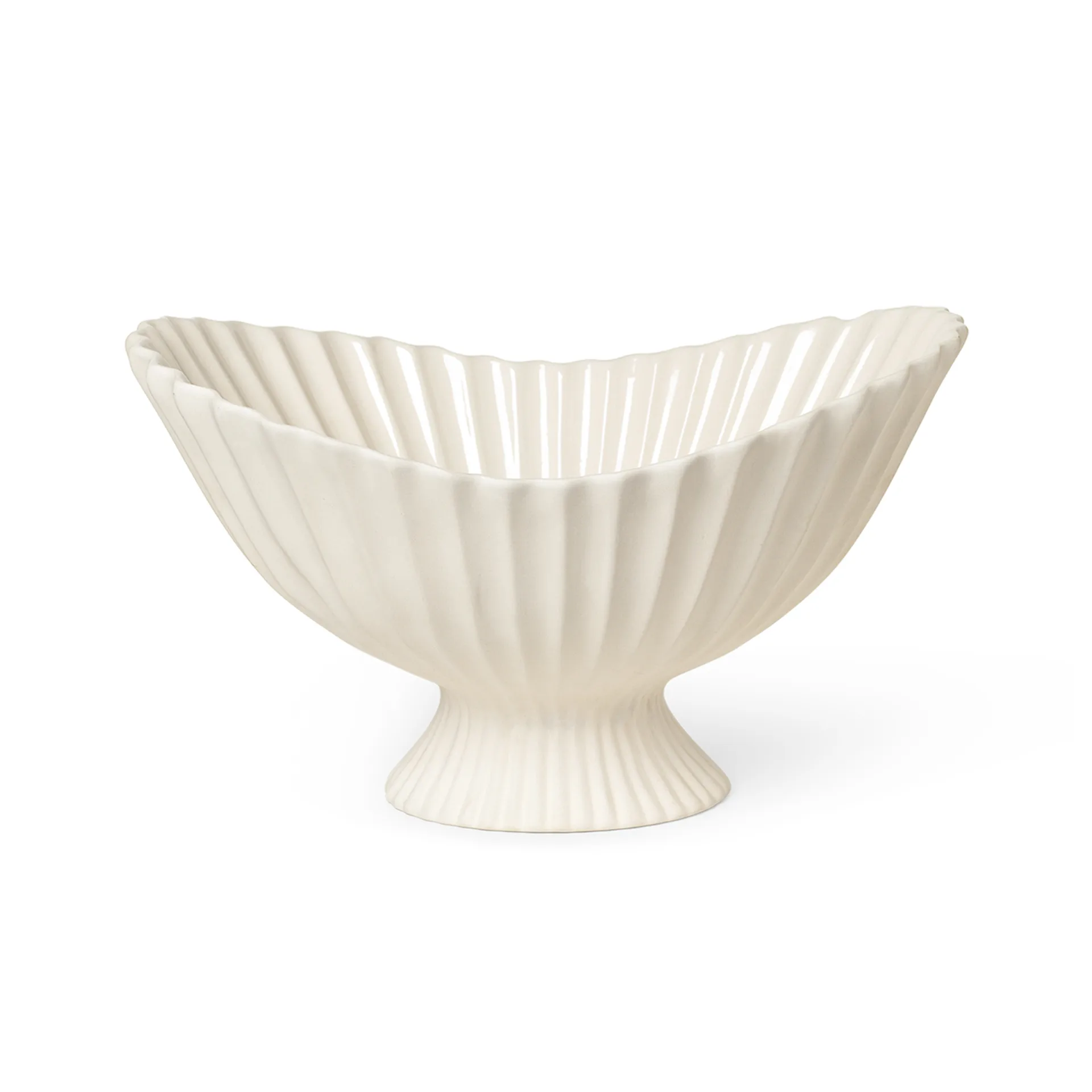Fountain Centrepiece 25 x 37cm, Off white Ferm Living