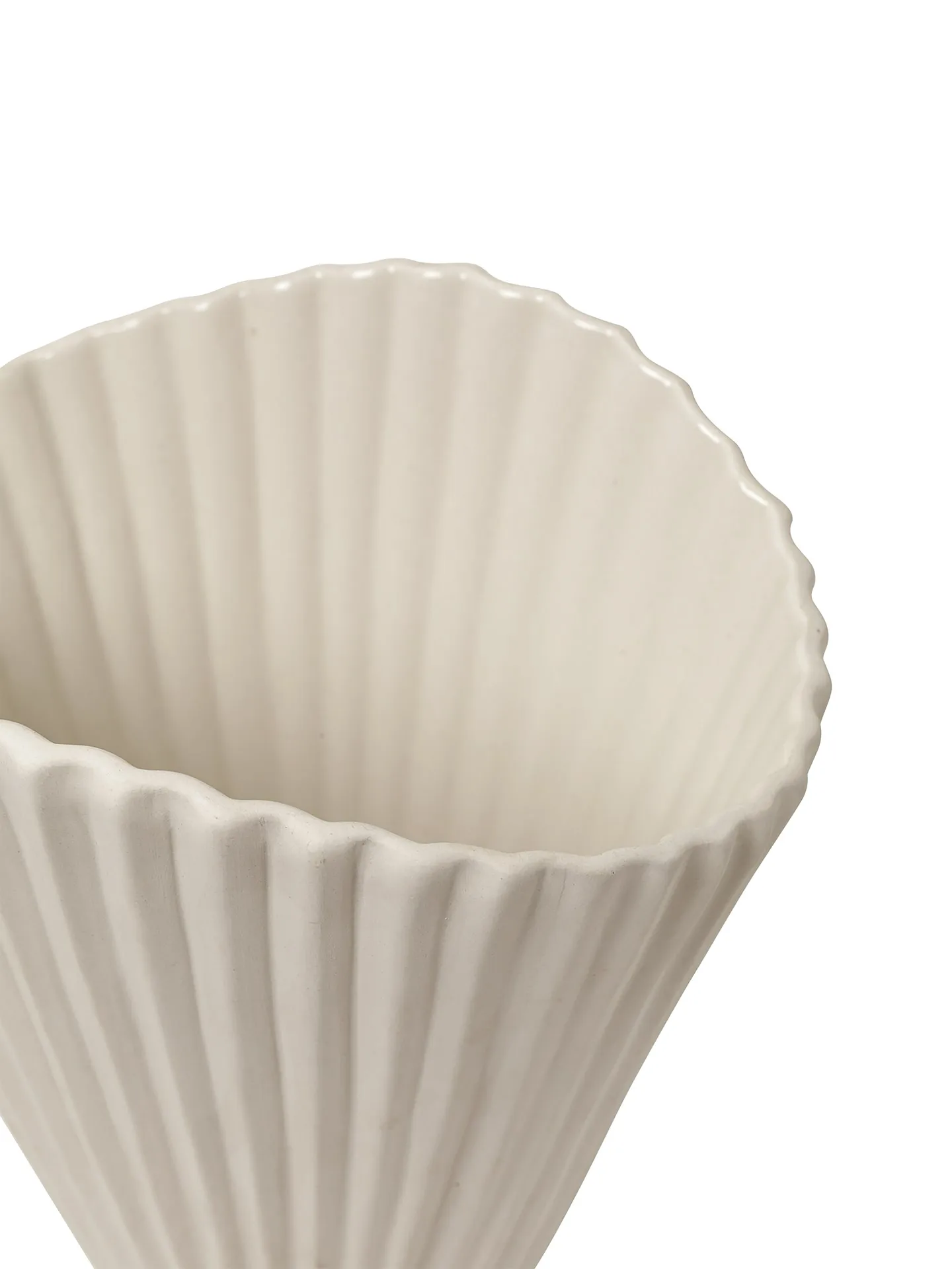 Fountain Vase 30,5cm, Off white Ferm Living