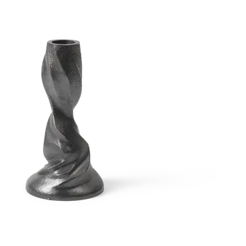 Gale Kerzenhalter 13 cm - Blackened Aluminium - Ferm Living