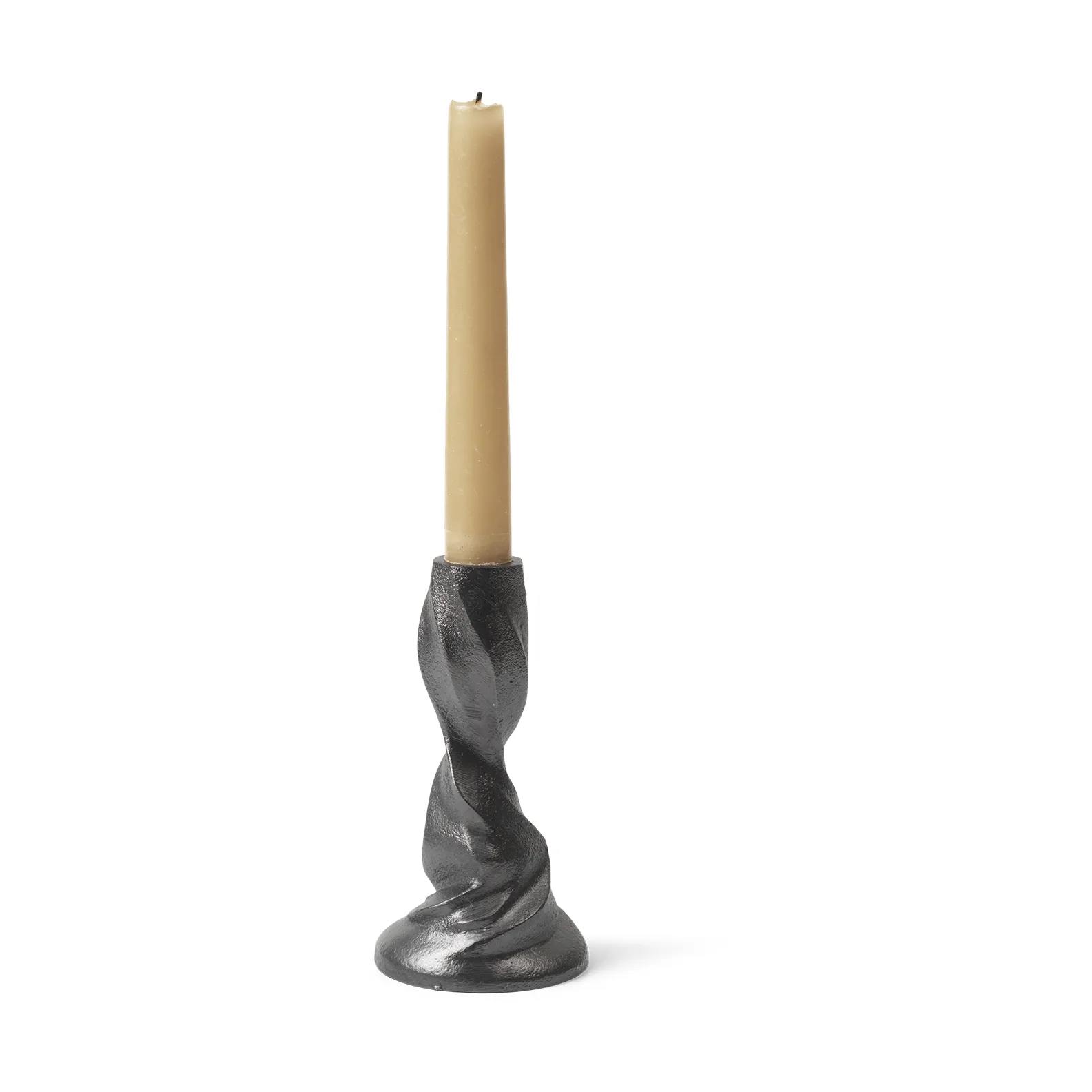 Gale Kerzenhalter 13 cm, Blackened Aluminium Ferm Living