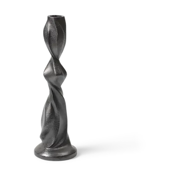 Gale Kerzenhalter 25 cm - Blackened Aluminium - Ferm Living