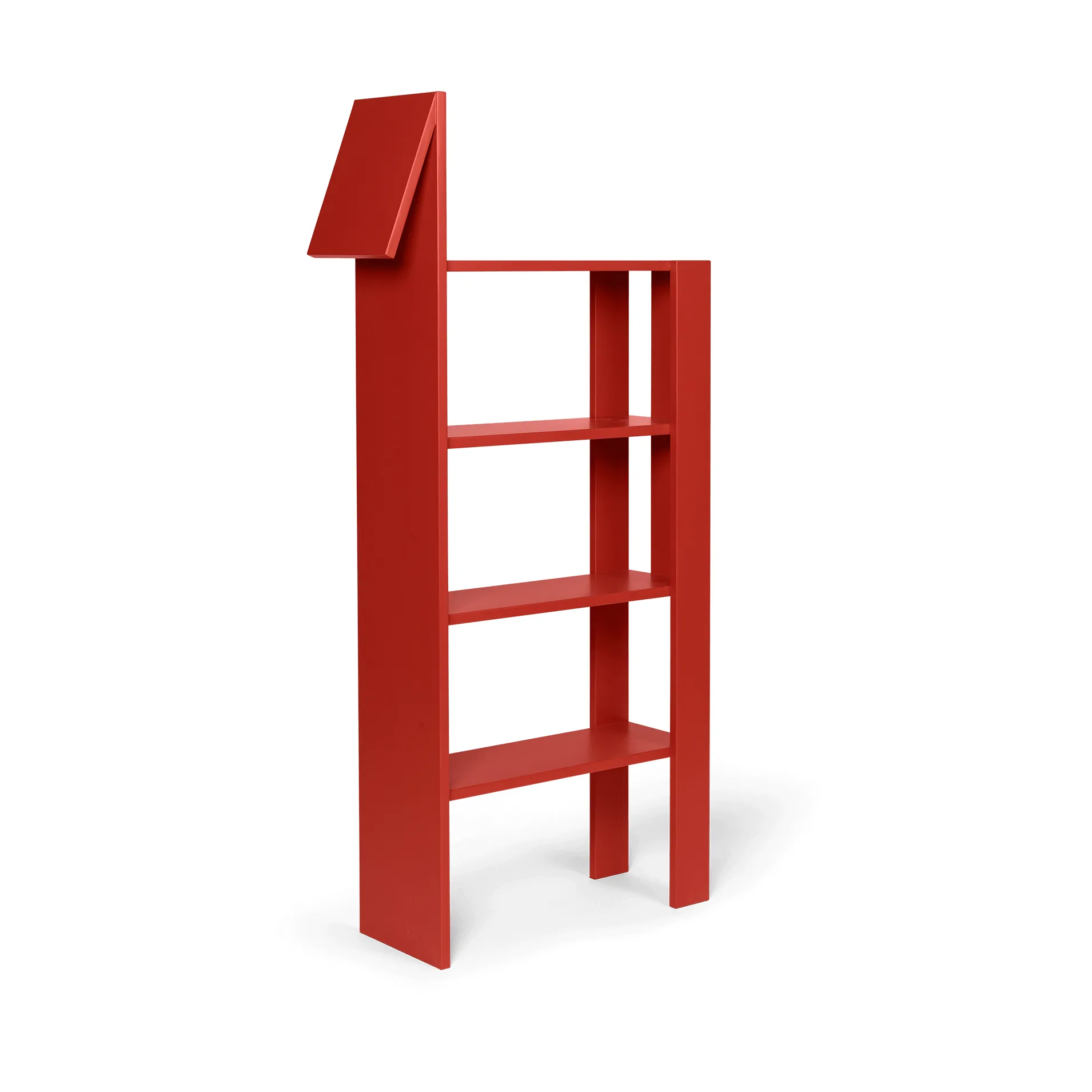 Giraffe Bücherregal 69x140 cm, Poppy Red Ferm Living