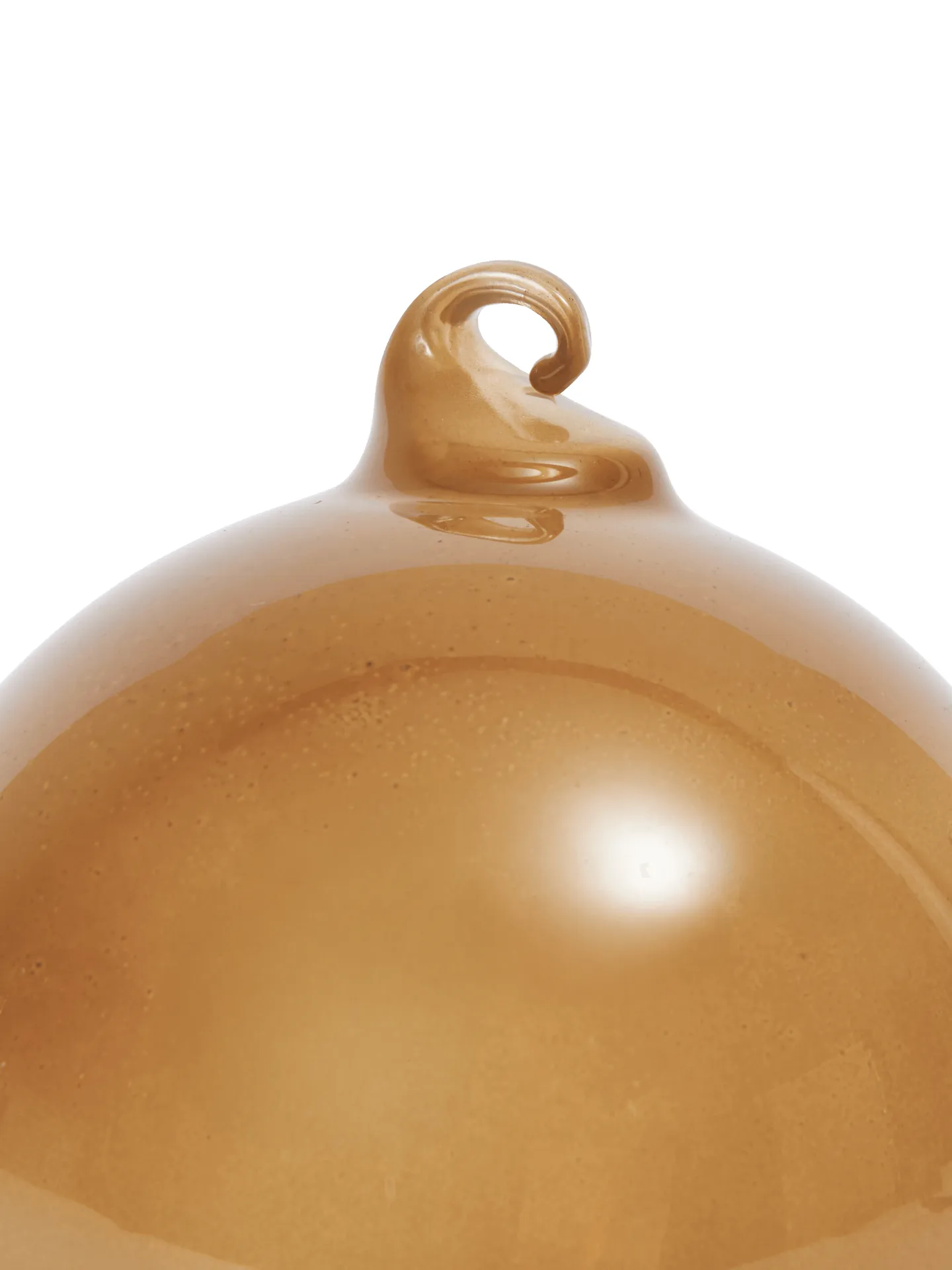Glass bauble Weihnachtskugeln L Ø10 cm 3-teilig, Roseate Opaque Ferm Living