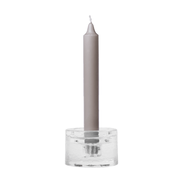 Gradia Kerzenhalter rund Ø8 cm - Clear - Ferm Living