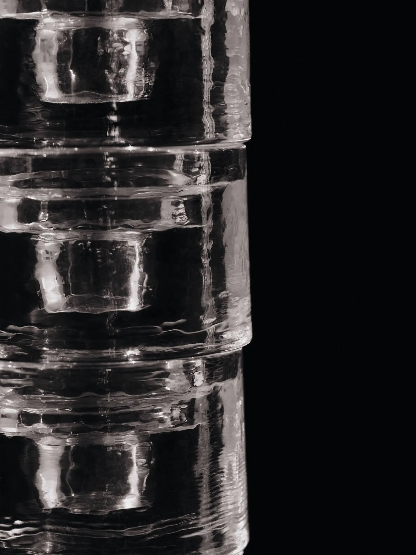 Gradia Kerzenhalter rund Ø8 cm, Clear Ferm Living