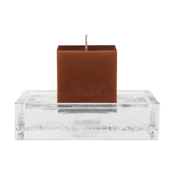 Gradia Kerzenhalter square 16x16 cm - Clear - Ferm Living