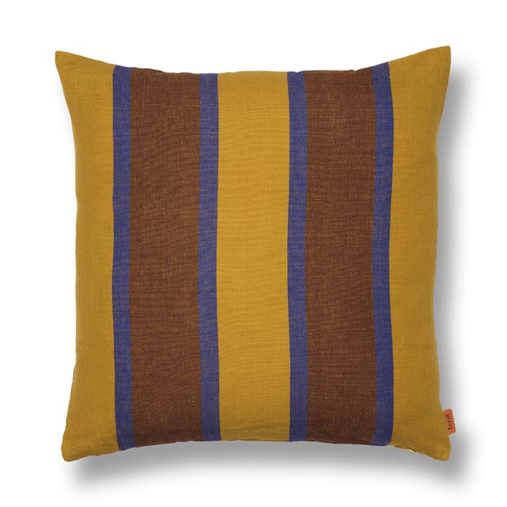 Grand Kissen 50 x 50cm - Lime-bright blue-chocolate - Ferm LIVING