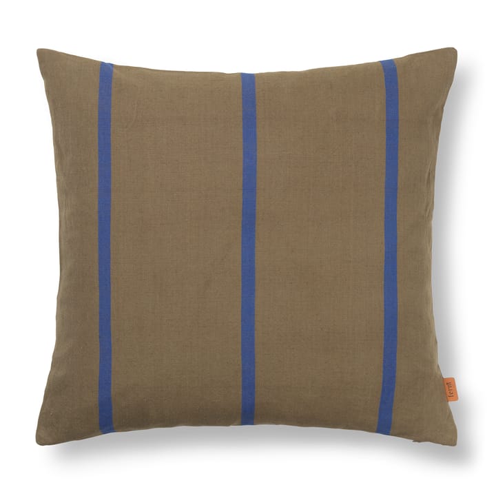 Grand Kissen 50 x 50cm - Olive-bright blue - ferm LIVING