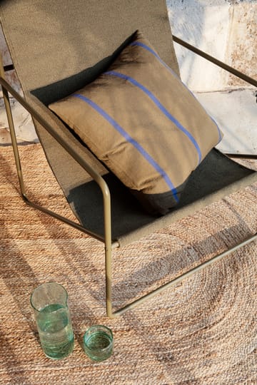 Grand Kissen 50 x 50cm - Olive-bright blue - Ferm Living