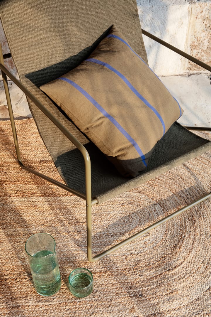 Grand Kissen 50 x 50cm, Olive-bright blue Ferm Living