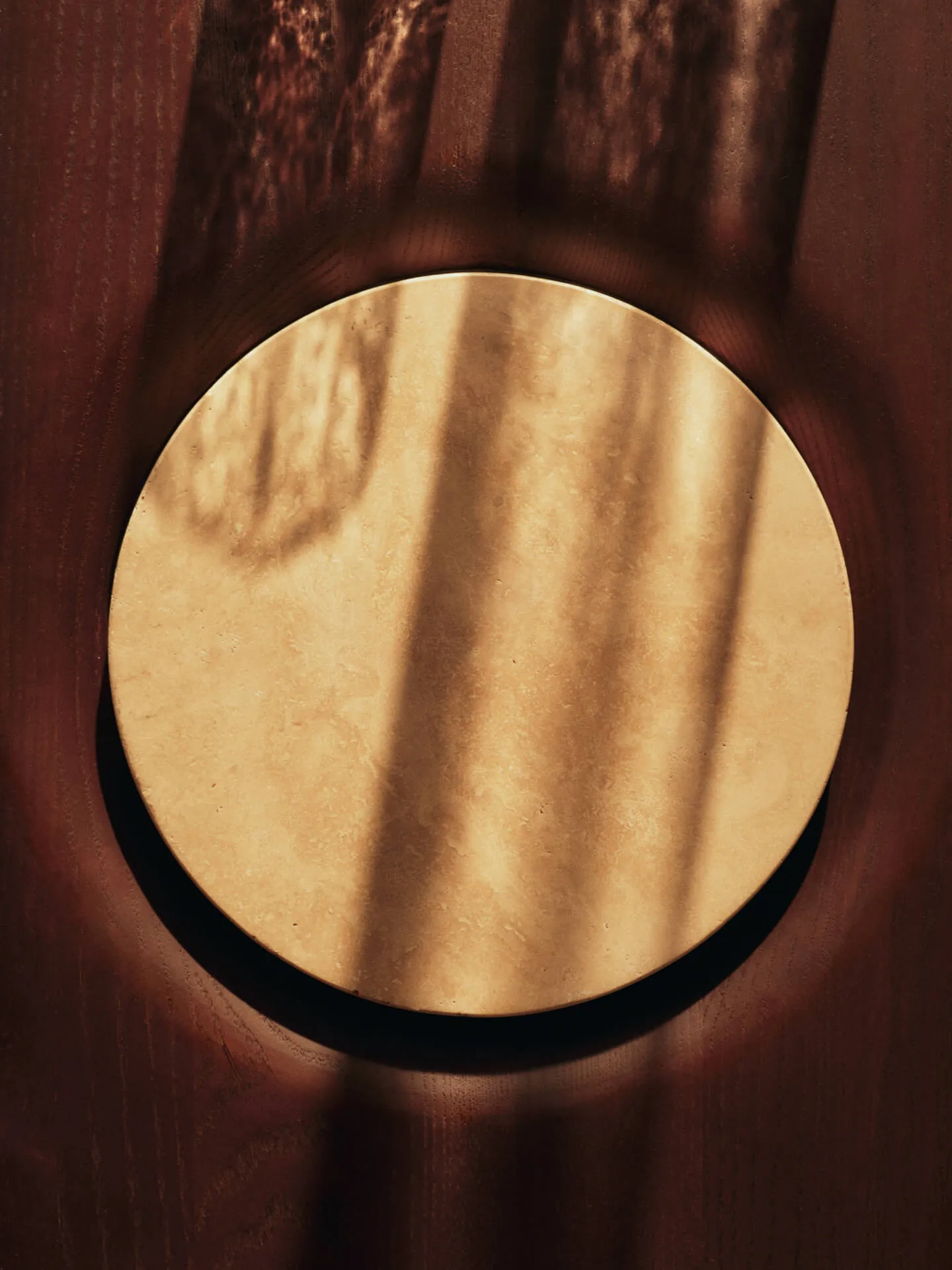 Grova Couchtisch, Travertine, 155x55x34 m Ferm Living