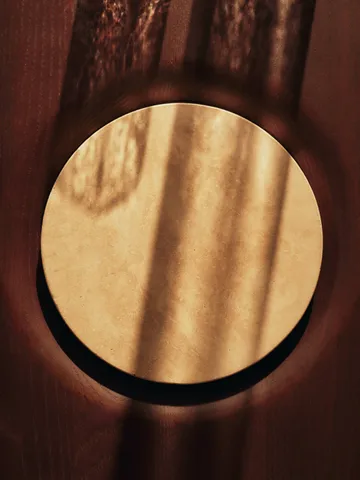 Grova Couchtisch - Travertine, 155x55x34 m - Ferm Living