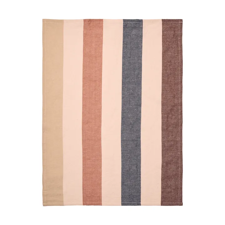 Hale Geschirrtuch 50x70 cm - Cashmere-mocha-indigo blue - Ferm Living