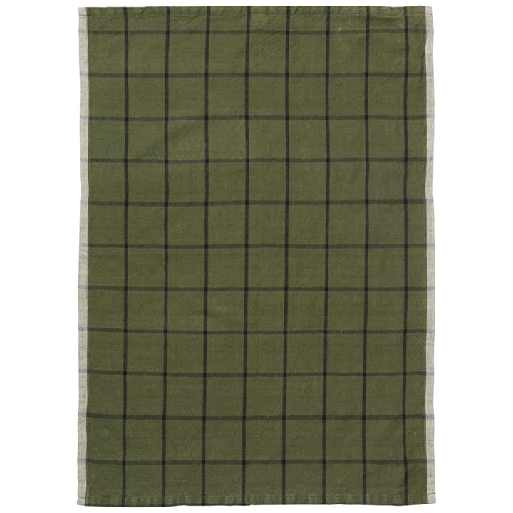 Hale Geschirrtuch 50x70 cm - Green-black - Ferm LIVING