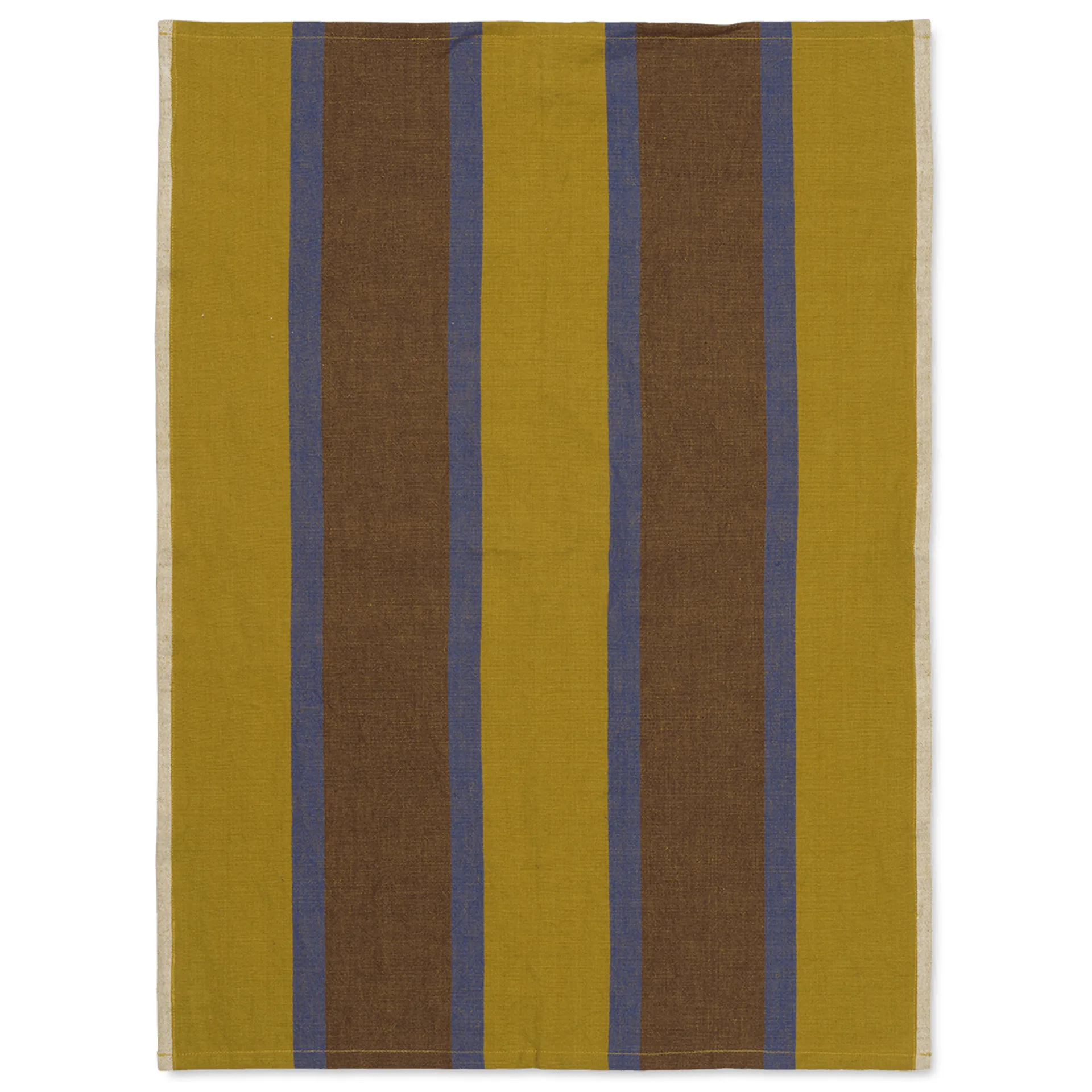 Hale Geschirrtuch 50x70 cm, Lime-bright blue-chocolate Ferm Living