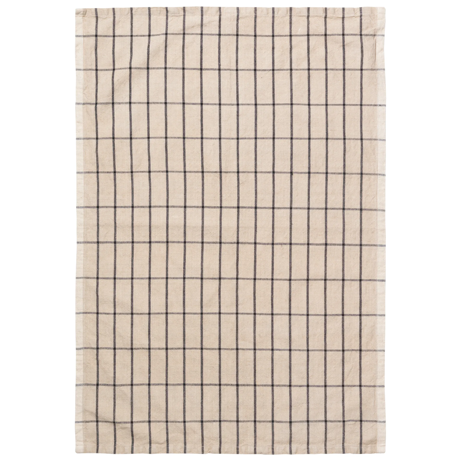 Hale Geschirrtuch 50x70 cm, Sand-black Ferm Living