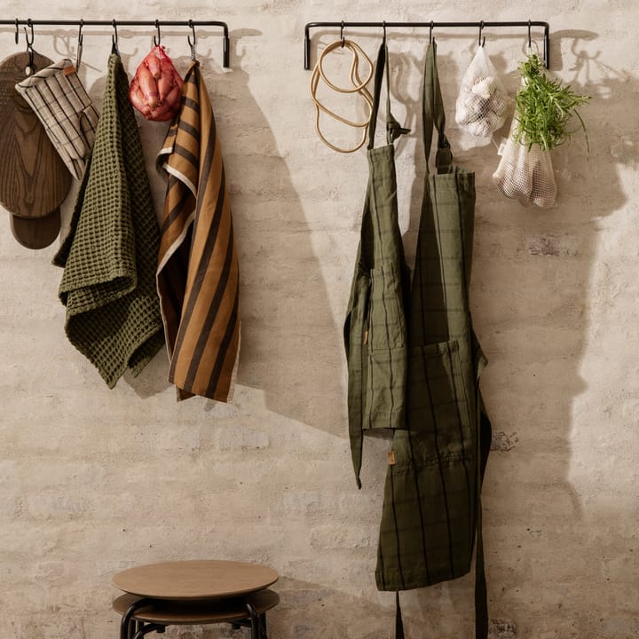 Hale Kinderschürze, Green-black Ferm Living