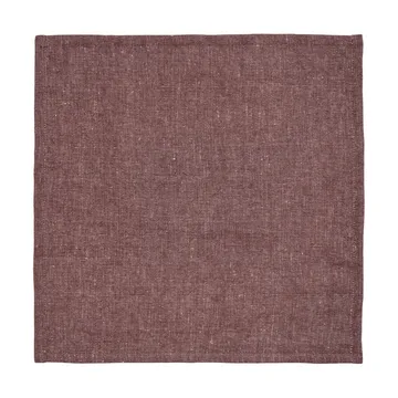Hale Serviette 4er Pack - Chestnut, 35x35 cm - Ferm Living