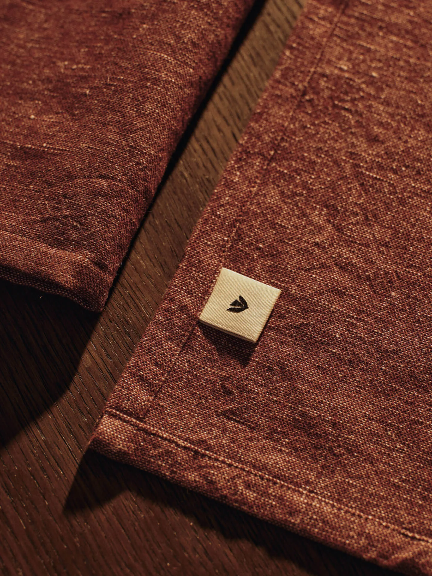 Hale Serviette 4er Pack, Chestnut, 35x35 cm Ferm Living