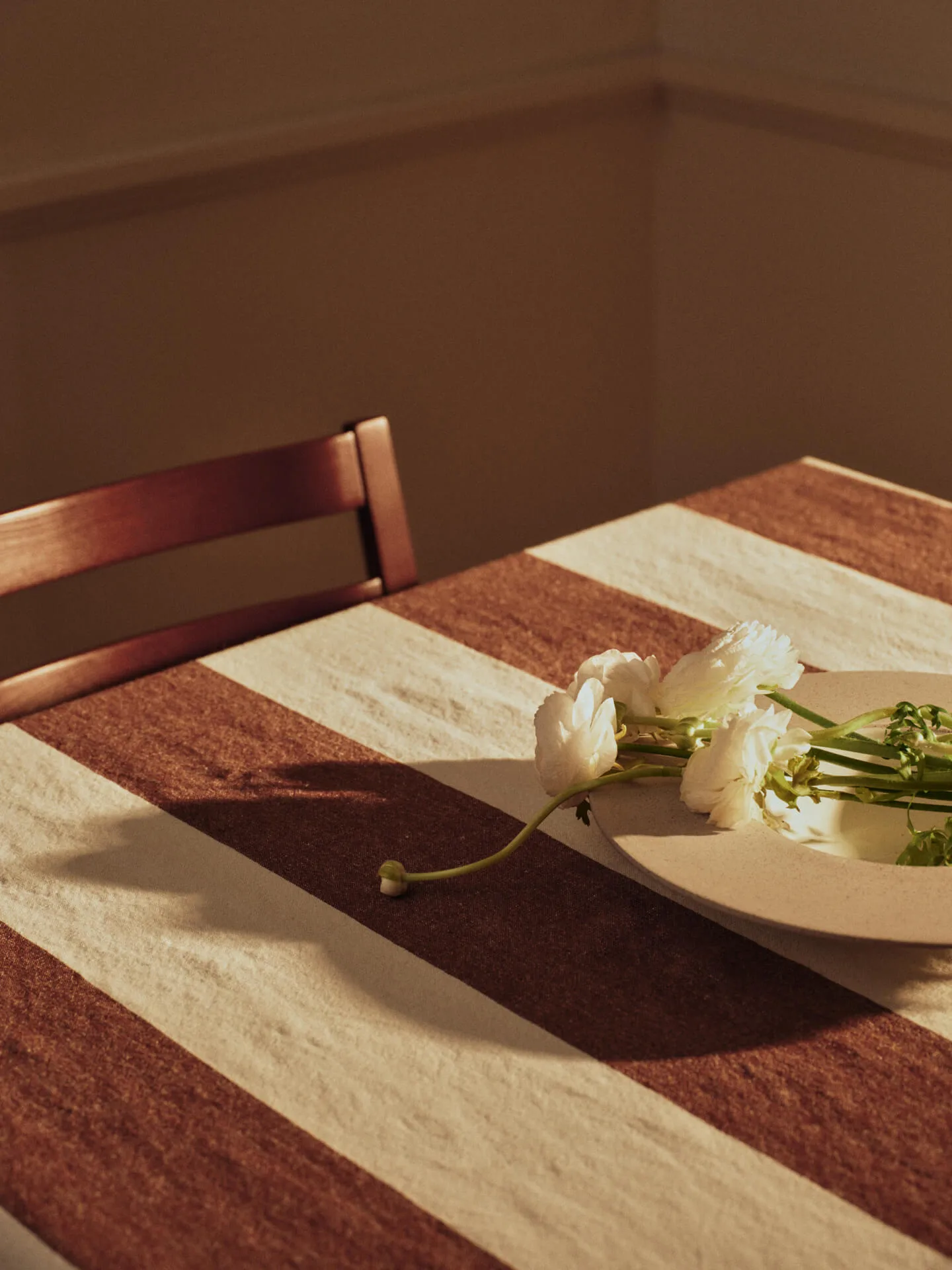 Hale Tischdecke, Chestnut-frosted lime, 150x240 cm Ferm Living