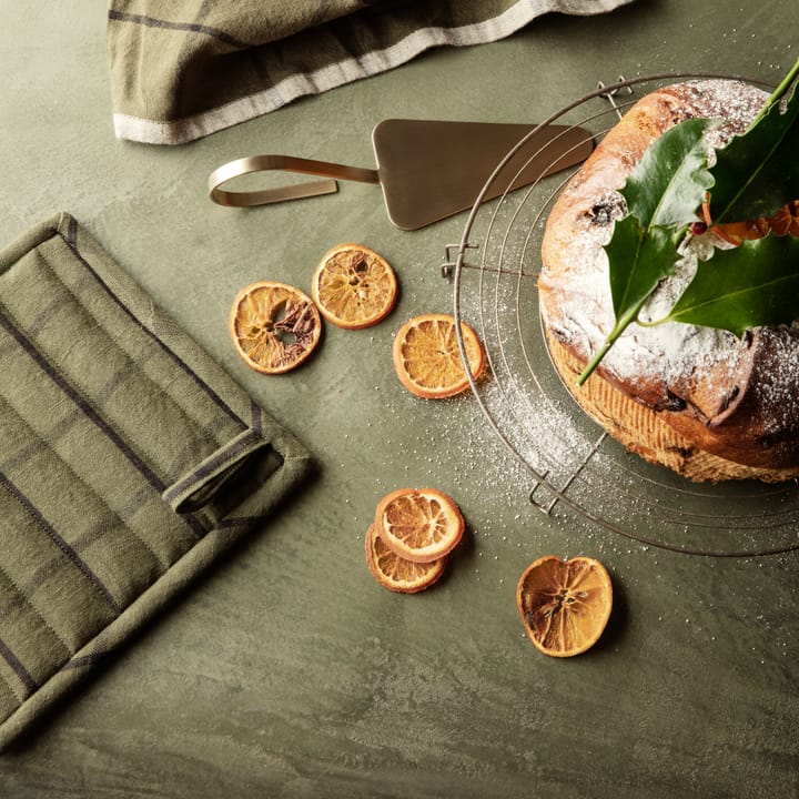 Hale Topflappen 2er Pack, Grün-schwarz Ferm Living
