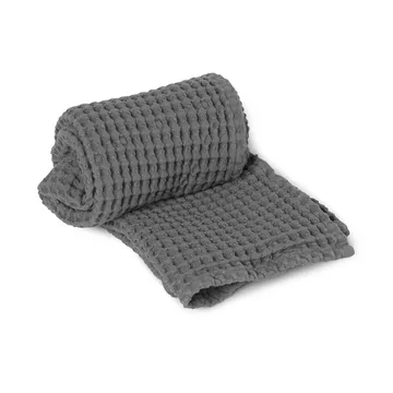 Handtuch Bio-Baumwolle grau - 50 x 100cm - Ferm Living