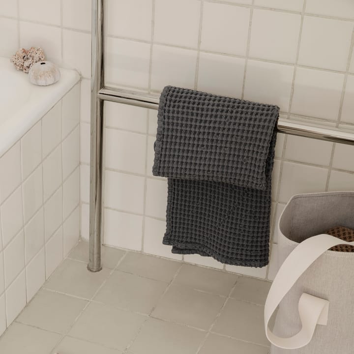Handtuch Bio-Baumwolle grau, 50 x 100cm Ferm Living