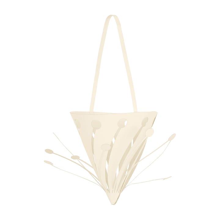 Hängender Weihnachtskegel Ø10cm 3er Pack, Off-white Ferm Living