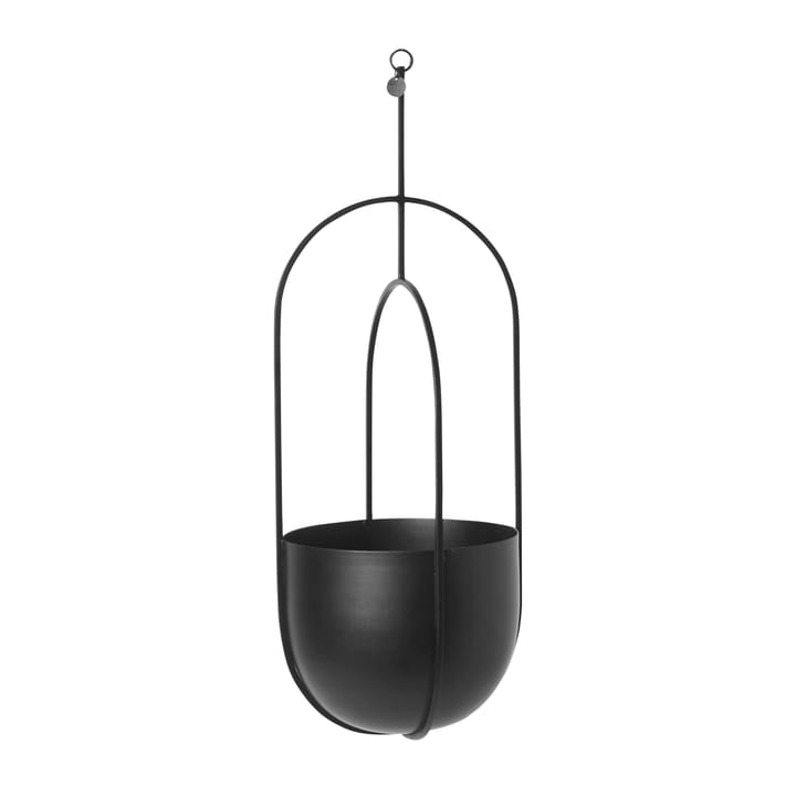 Hanging deco pot hängender Blumentopf Ø18.5 cm - Schwarz - ferm LIVING