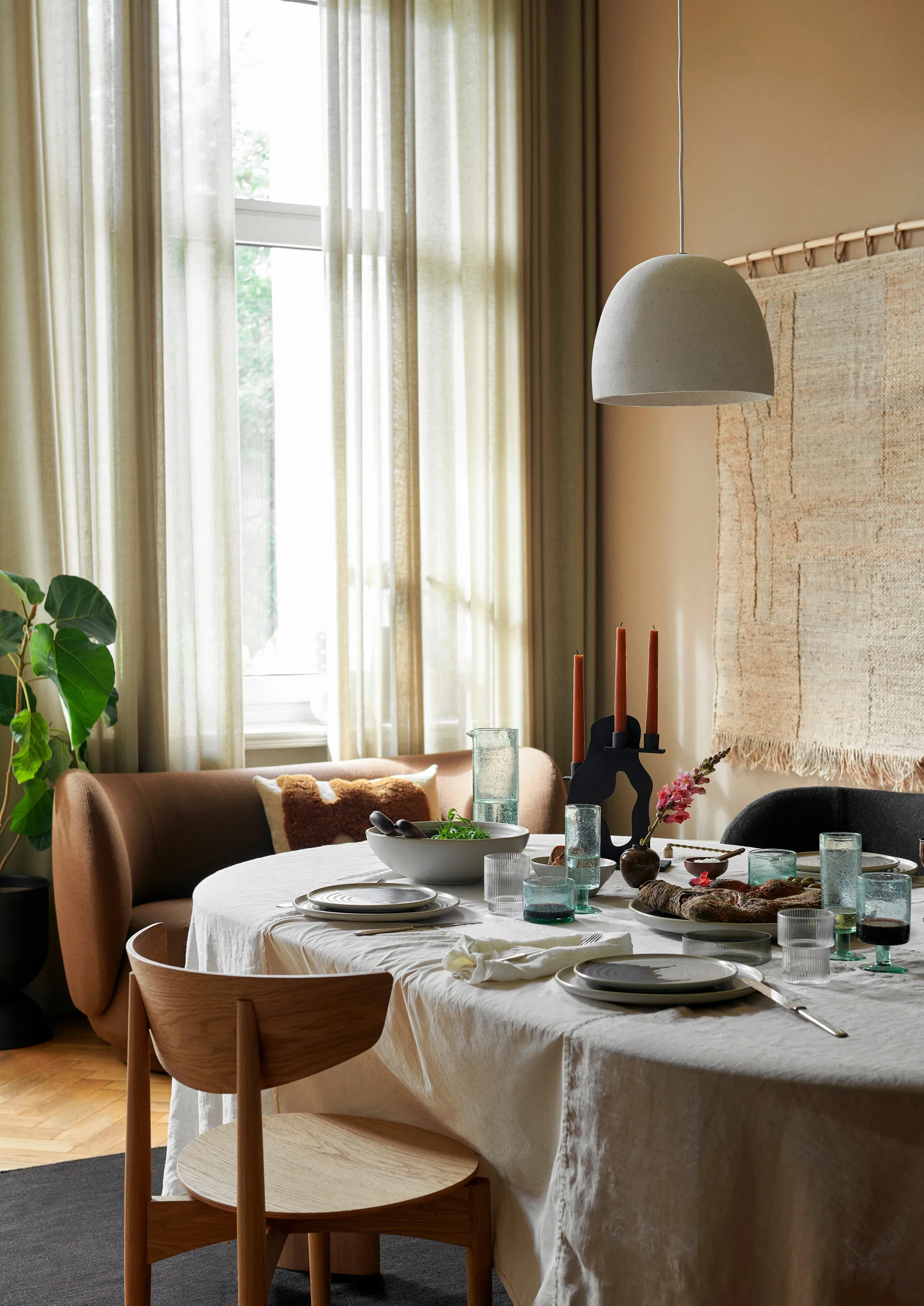 Harvest Wanddekoration 100 x 165cm, Natural Ferm Living